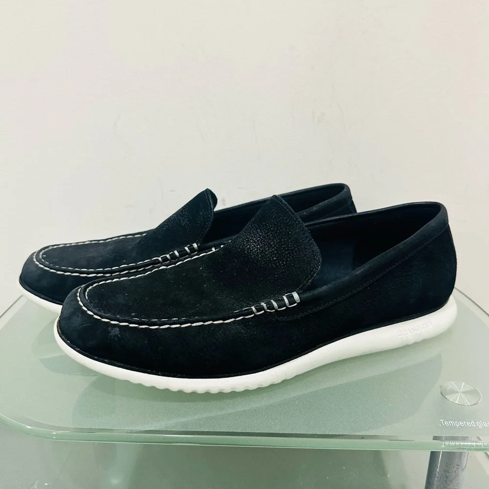 Cole Haan Men’s ZeroGrand 360 Slip On Loafers Shoes 12 M Black‎ C33820
